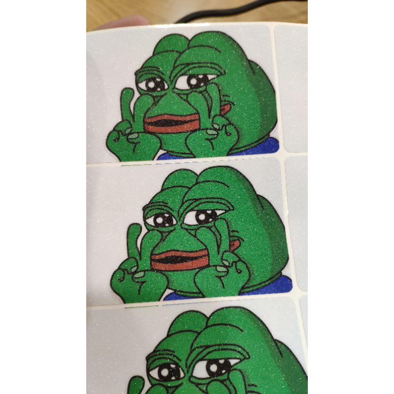 Miếng Dán Trang Trí FROG PEPE - Decal Sticker Thẻ ATM (Thẻ Chung Cư, Thẻ Xe, Debit, Credit) NF2