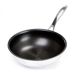 Chảo Chống Dính Lòng Sâu Tổ Ong Đáy Chống Dính đường kính 32cm tay cầm chắc chắn