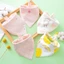 Bộ 5 yếm ăn cotton mềm mại hình tam giác dành cho em bé