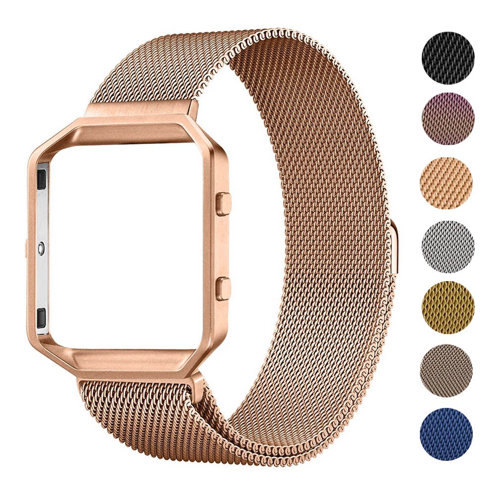 Dây đeo Inox Milanese Cho đồng Hồ Thông Minh Fitbit Blaze Shopee Việt Nam 3022