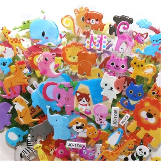 Bộ 500 Miếng Dán 3d Nhiều Hình Dáng Cho Bé