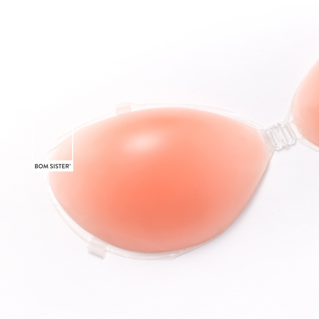 Ảnh Áo lót dán silicon, áo ngực cài trước nâng ngực tạo khe ngực, chuyên mặc trang phục hở lưng BOM SISTER AD002 - AD003 4