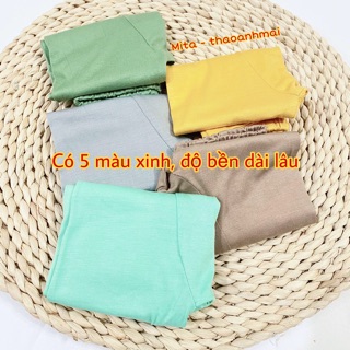 [SET 5 CHIẾC]Quần dài đáp đũng minky mom, đồ sơ sinh cho bé SIÊU MỀM MƯỚT, thấm hút mồ hôi tốt - Thời trang trẻ em