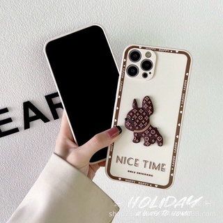 Ốp điện thoại viền vuông thú nổi dành cho iphone 6splus/7/7plus/8/8plus/x/xr/xs/11/12/13/pro/max/plus/promax