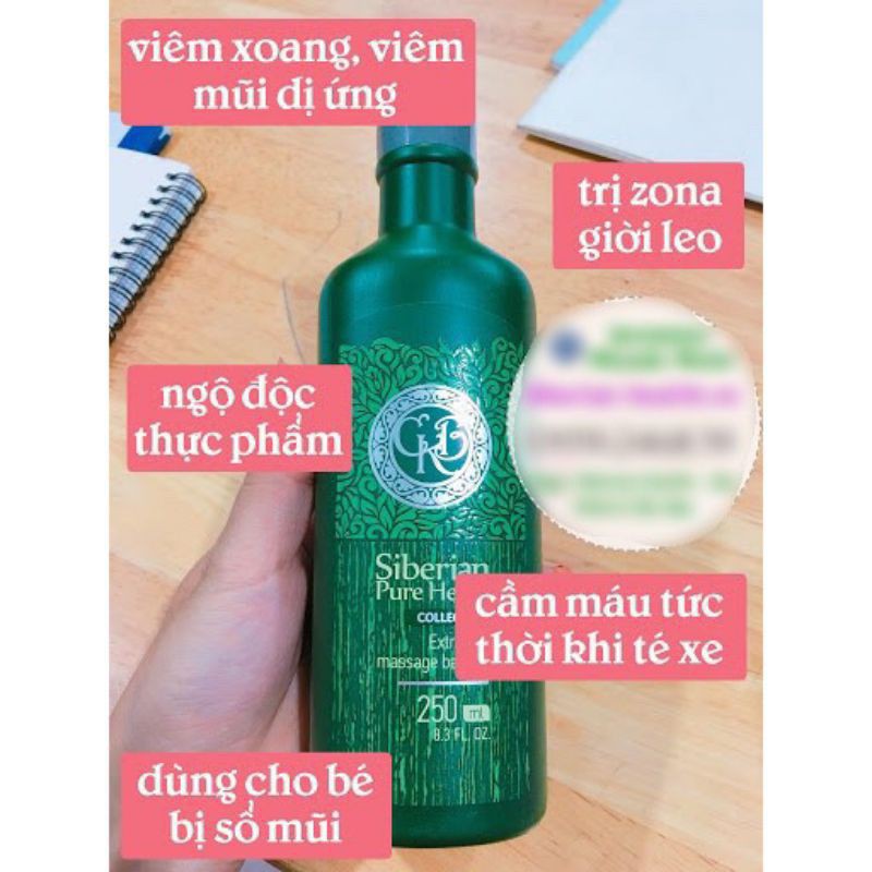 Dầu thơm massage Balsam Siberi.Nga❤❤❤