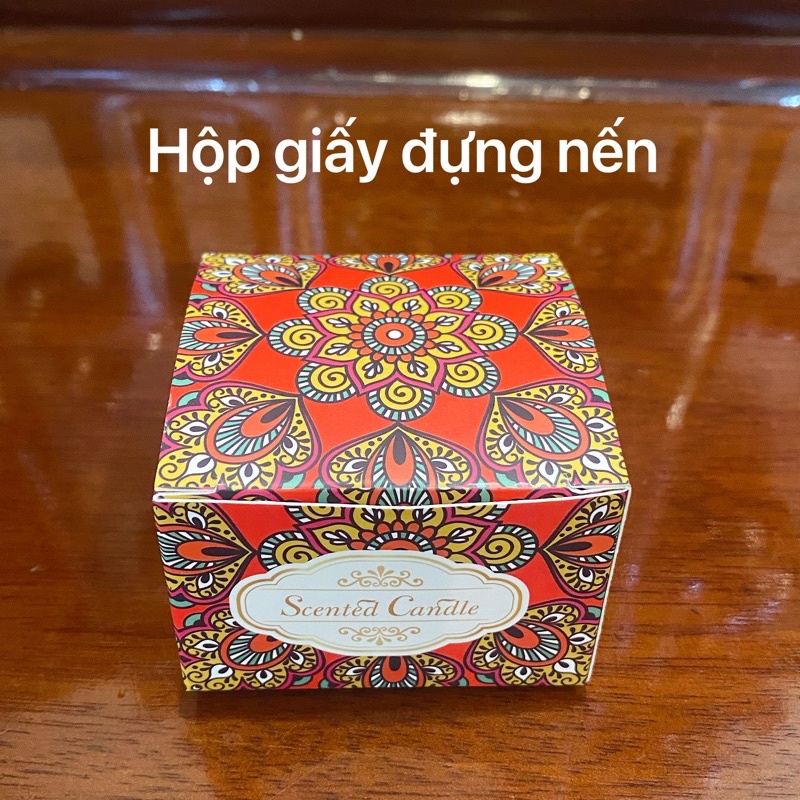 Nến Thơm Hoa Khô Tinh Dầu Thiên Nhiên Thư Giãn Không Khói 50 Mùi Hương, Nến Sáp Thơm Thư Giãn Không Khói Tinh Dầu Xịn