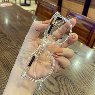 [ GỌNG KÍNH 11 ] GỌNG KÍNH GIẢ CẬN 0 ĐỘ MÀU TRẮNG TRONG SUỐT UNISEX