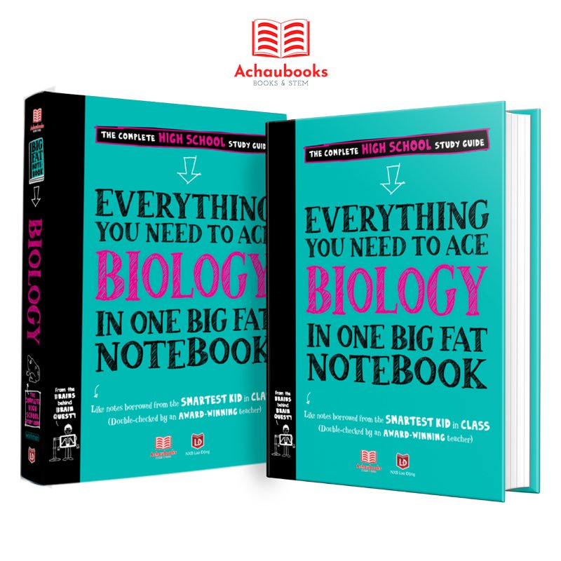 [Mã BMLTB200 giảm đến 100K đơn 499K] Sách Sổ tay sinh học - Everything You Need To Ace Biology ( Tiếng Anh )