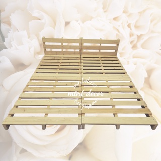 [FREESHIP TPHCM] Giường Pallet Gỗ Decor Phòng Ngủ Chân Cao Giá Rẻ Gấp Gọn Kích Thước Đa Dạng