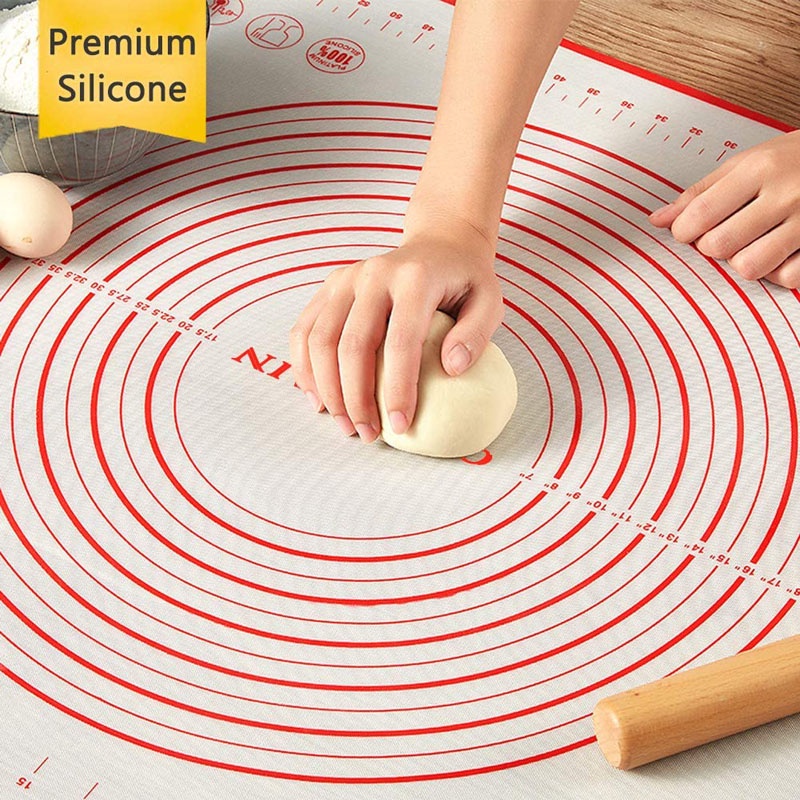 Thảm nhào bột làm bánh pizza bằng silicone chống nhiệt độ cao