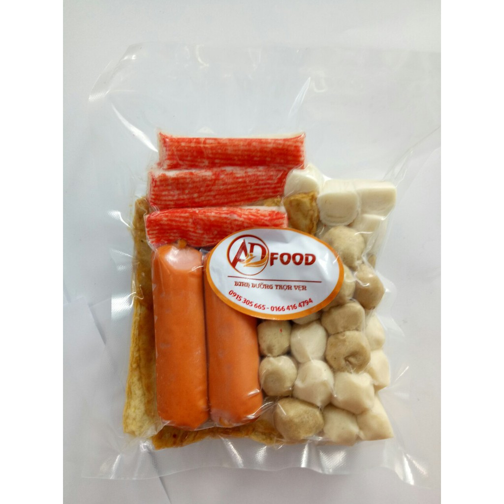 combo đồ chiên gói 500g
