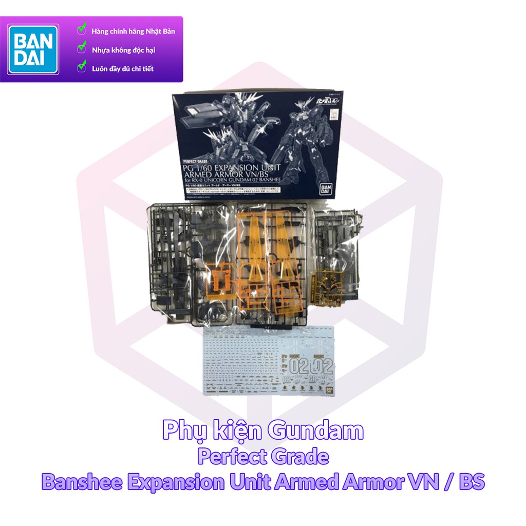 Mô Hình Gundam P-Bandai PG Banshee Expansion Unit Armed Armor VN / BS 1 ...