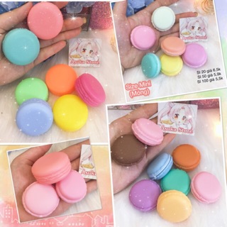 Hủ macaron nhỏ - Đựng Son Dưỡng, Chiết Mỹ Phẩm Du Lịch