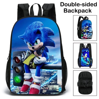 Bán Hàng 3D In Hình Hoạt Hình Hai Mặt Túi Đi Học Trẻ Em Anime Mới Sonic Học Sinh Ba Lô Cho Học Sinh Bé Gái Bé Trai