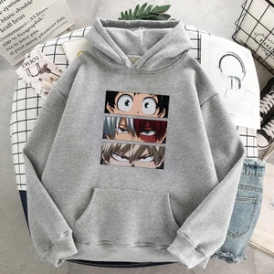Áo Hoodie Anime My Hero Giới Học Thuật Khoác Hoodie Nam Nữ Thu Đông Cổ