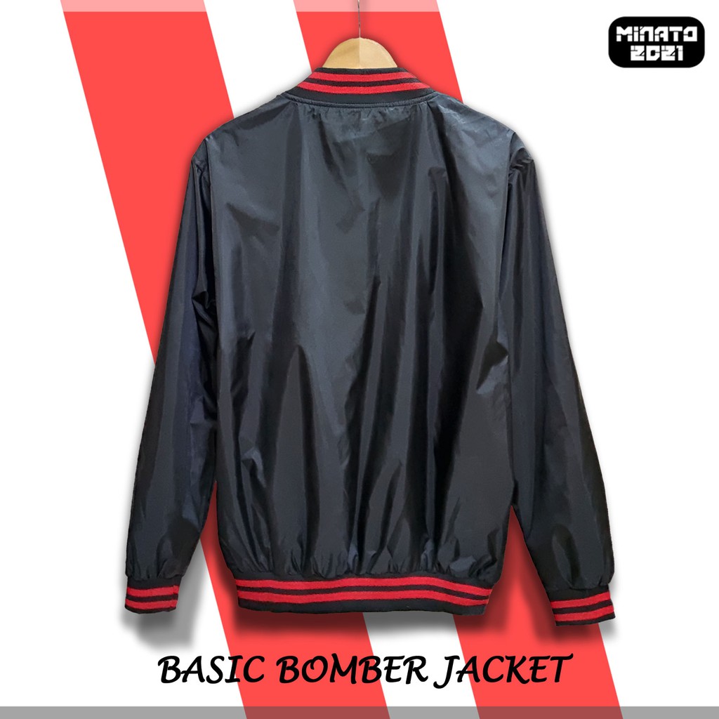 Áo Khoác Bomber Nam Nữ Unisex Form Vừa Fit Vải Dù Chống Nước