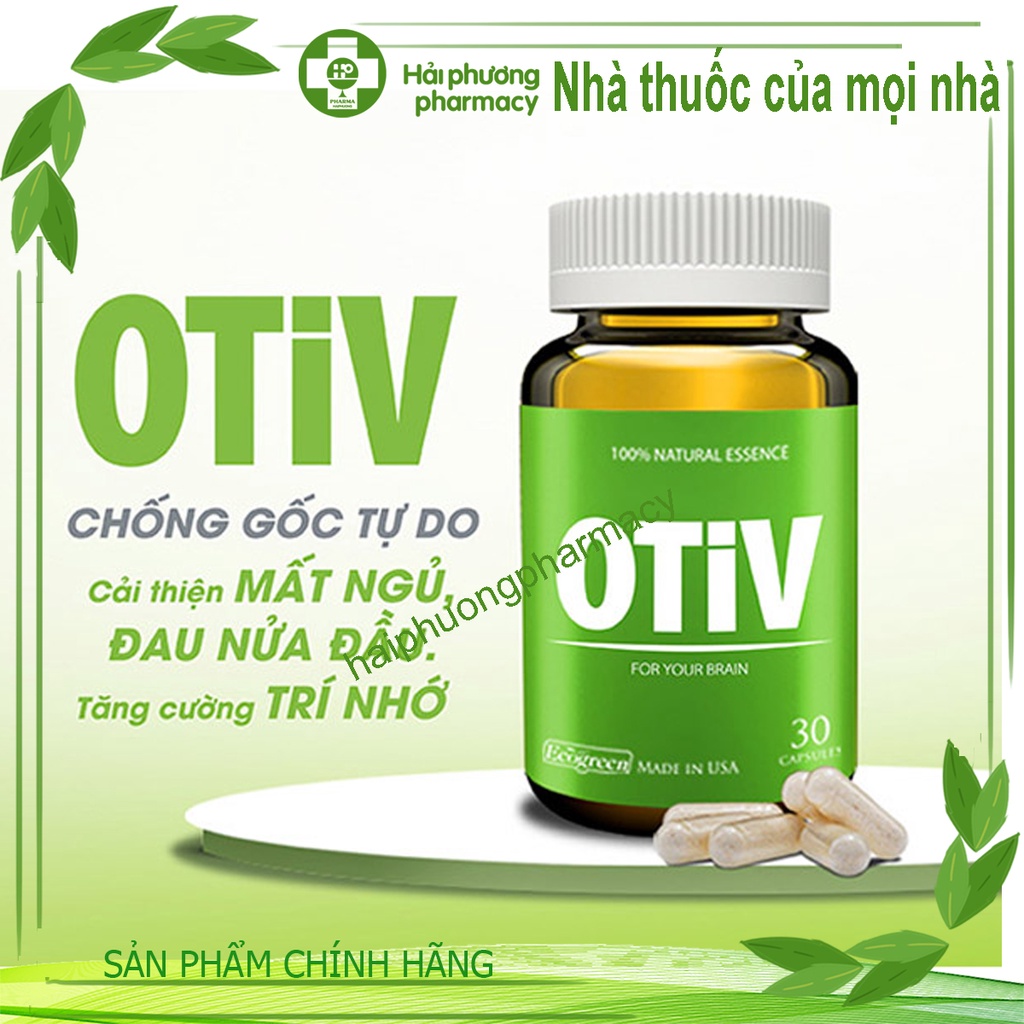 Thuốc Tuần Hoàn Não OTIV: Bí Quyết Tăng Cường Trí Nhớ và Sức Khỏe Não Bộ