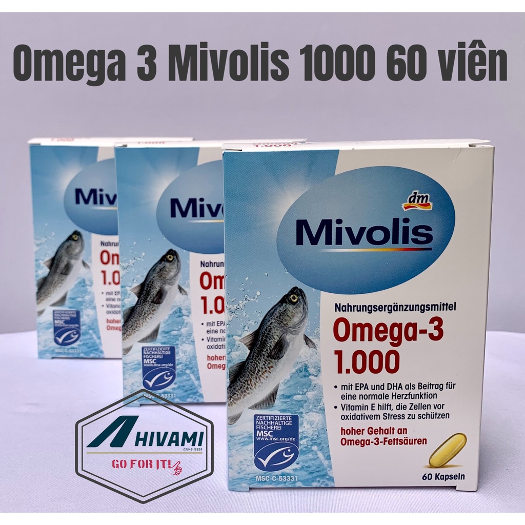 Omega 3 -1000 Mivolis | Shopee Việt Nam