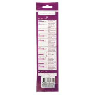 Cọ vẽ màu nước Mont Marte mẫu 1 bộ 4 cọ - COLORMATE