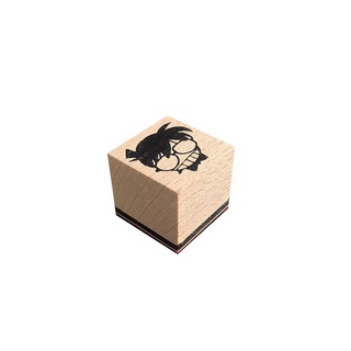 GC9 Thám Tử Lừng Danh Conan Seal Anime Tài Khoản Tay Con Dấu Gỗ Inkpad Case Đóng Sinh Viên Văn Phòng Phẩm Quà Tặng CG9