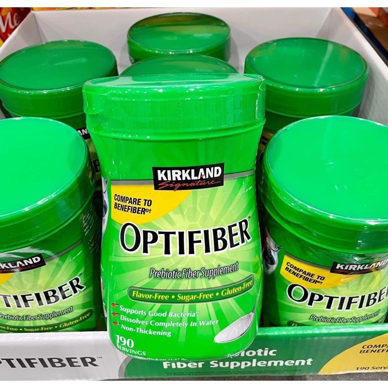Bột hòa tan bổ sung chất xơ Kirkland OPTIFIBER 760G | Shopee Việt Nam
