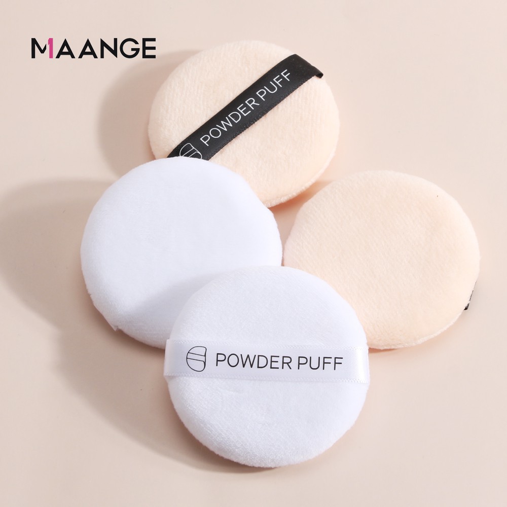 MAANGE Bộ 5 mút trang điểm mềm nhẹ dễ sử dụng với hộp đựng 5899