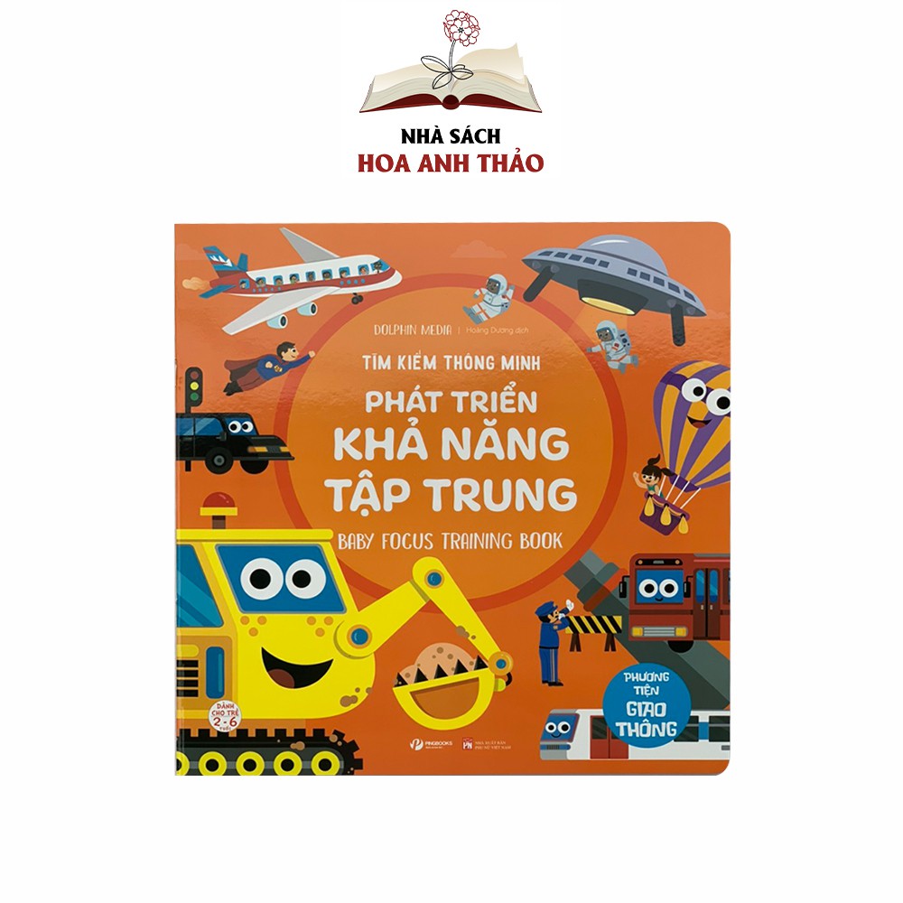 Ảnh Sách - Tìm kiếm thông minh phát triển khả năng tập trung tư duy liên tưởng cho bé bộ gồm 4 quyển - nhà sách Hoa Anh Thảo 2