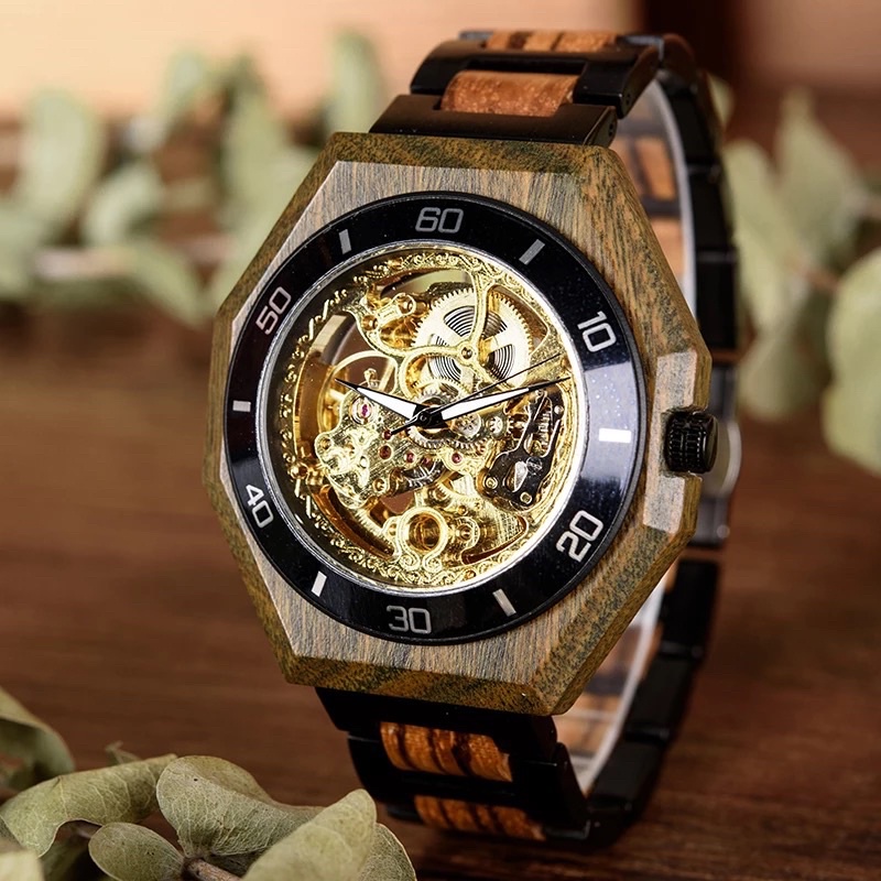 Đồng hồ đeo tay nam vỏ gỗ WoodWatch