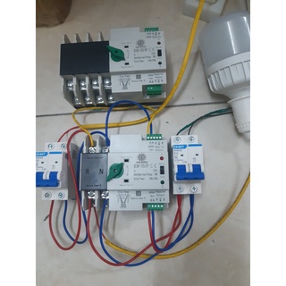 ATS 1 pha 2P 125A tự động chuyển nguồn không gián đoạn