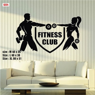 Decal dán tạo động lực cho khách hàng, tăng 200% sức mạnh trong phòng Gym P15