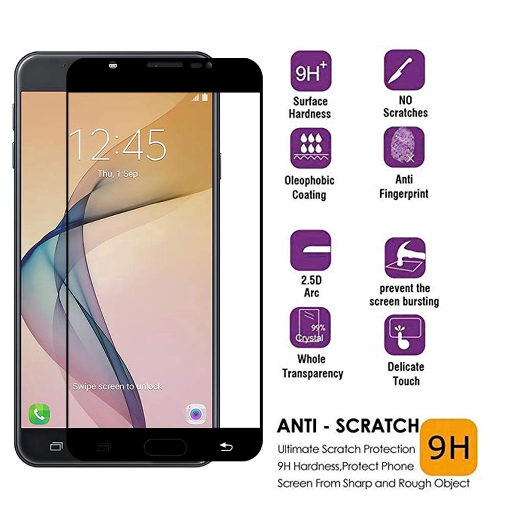 Kính cường lực 9D bảo vệ toàn màn hình dành cho Samsung  Galaxy A7 A9 J2 J3 J4 J5 J6 J7 J8 Pro Plus A8s 2019 A6s 2018 Prime
