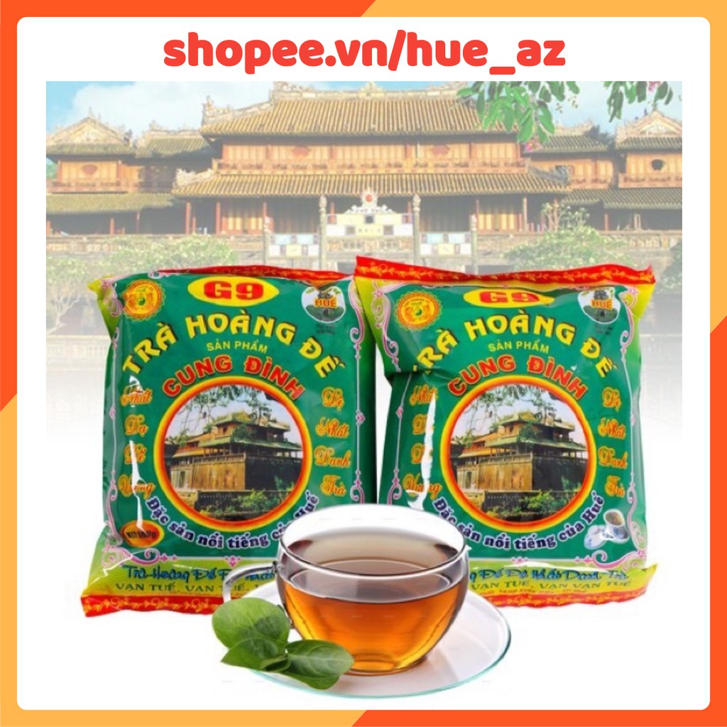 Trà Hoàng Đế Huế G9 500g giúp ngủ ngon, giảm căng thẳng