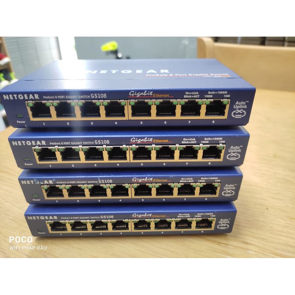 Thiết bị Switch, bộ chia mạng Netgear GS108/GS308/H3C | Shopee Việt Nam