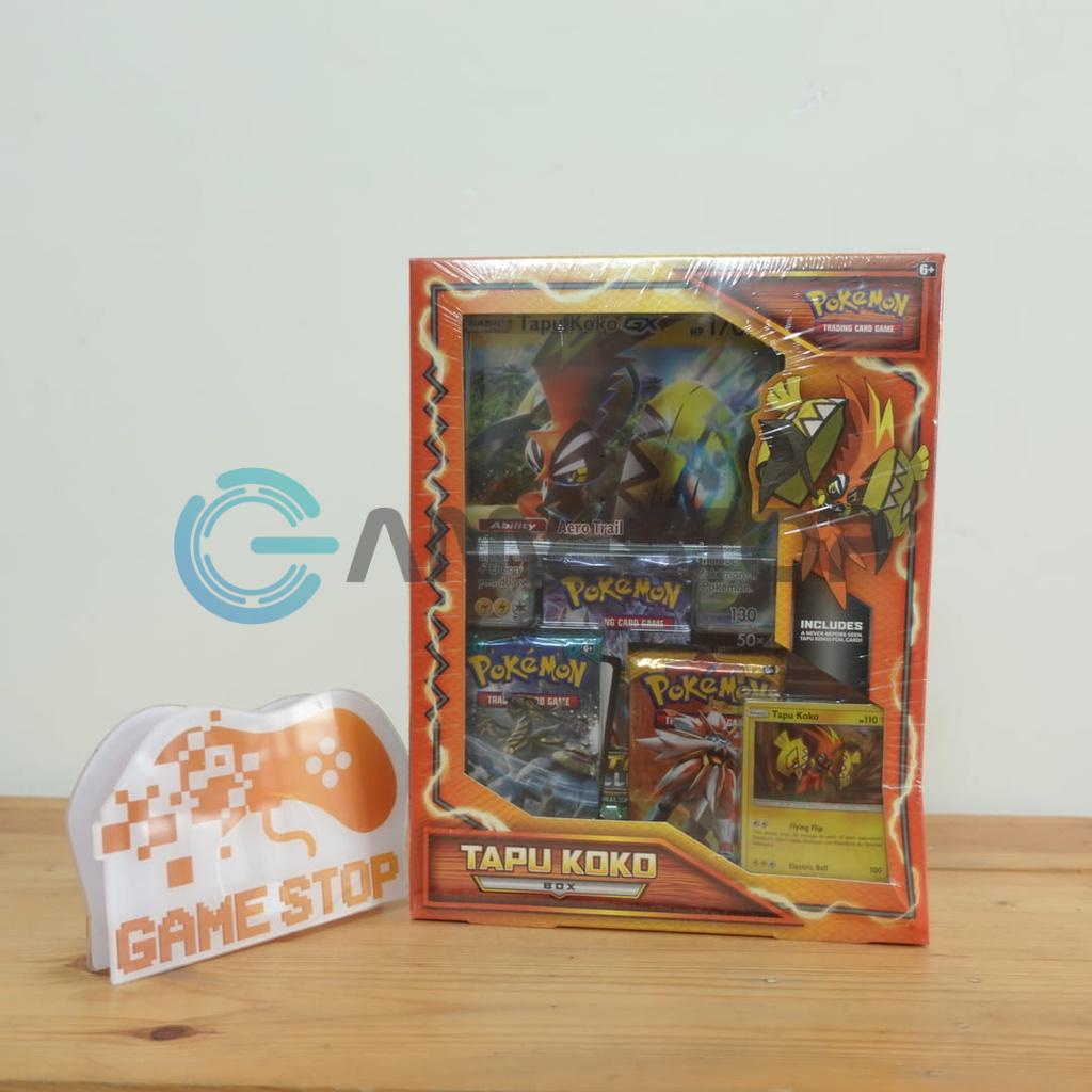 Bài Pokemon Tcg Tapu Koko Box Build Deck Phiên Bản Tiếng Anh ChÍnh HÃng 