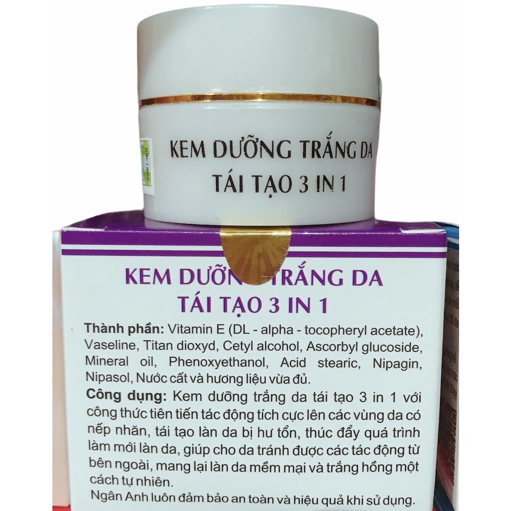 Kem ốc sên New nine day 8g dưỡng trắng tái tạo da 3in1