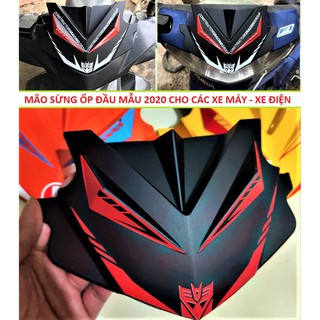 MÃO ỐP ĐẦU CÁC XE MÁY + XE ĐIỆN MẶT QUỶ - ĐỒ CHƠI XE MÁY - PHỤ KIỆN XE MÁY