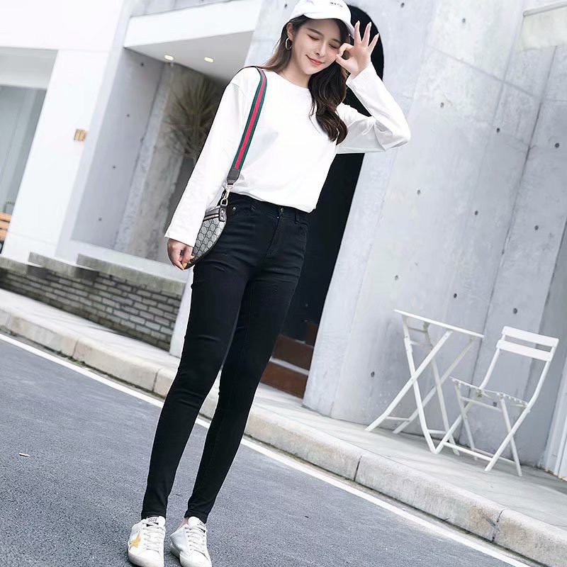 Ảnh Daduhey Quần Jean Skinny Lưng Cao Ôm Dáng Thời Trang 2020 Cho Nữ 1