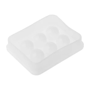 OXXGGKAO Silicone Mặt Dây Chuyền Khuôn Cho DIY Vòng Cổ Vòng Tay Trang Sức Làm Thủ Công 6 Sâu Răng