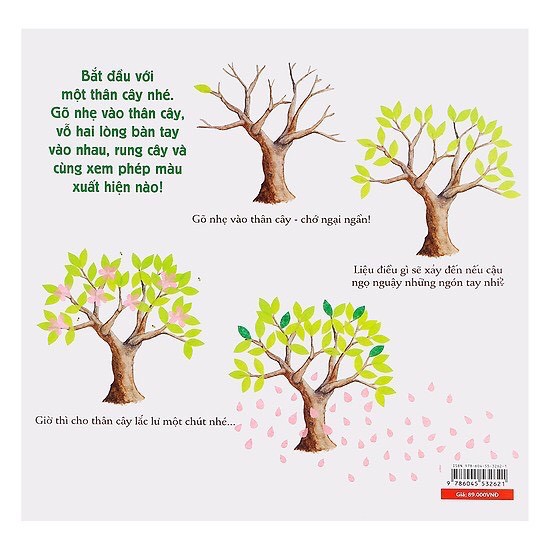 Ảnh Sách - Gõ nhẹ vào thân cây kì diệu - Crabit Kidbooks 4