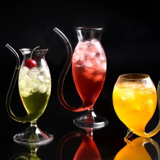 Kendareh Rượu Whisky Thủy Tinh Chịu Nhiệt Hút Nước Sữa Ống Hút Ống Hút