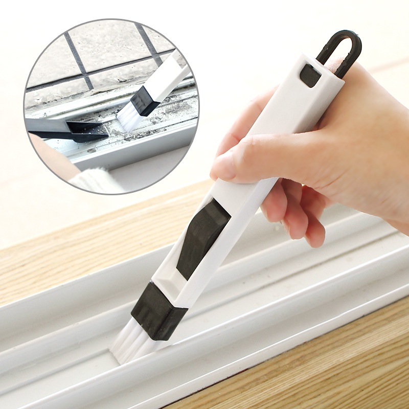 Chổi quét mini kèm hót rác, chổi phủi bụi vệ sinh khe cửa bụi bàn phím ...