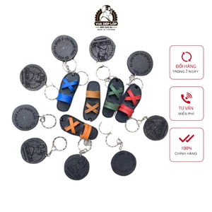 Móc khóa hình dép thiết kế đẹp, hợp thời trang, tinh xảo từ bàn tay người nghệ nhân VUA DÉP LỐP