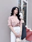 Áo sơ mi tơ cổ vest 2 màu công sở A563 KYMIE