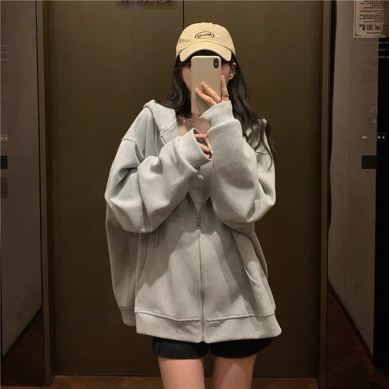 Áo Khoác Nỉ Hoodie logo ngựa Trơn Nam Nữ Ulzzang Unisex logo thêu, chất nỉ đanh [FREE SHIP].