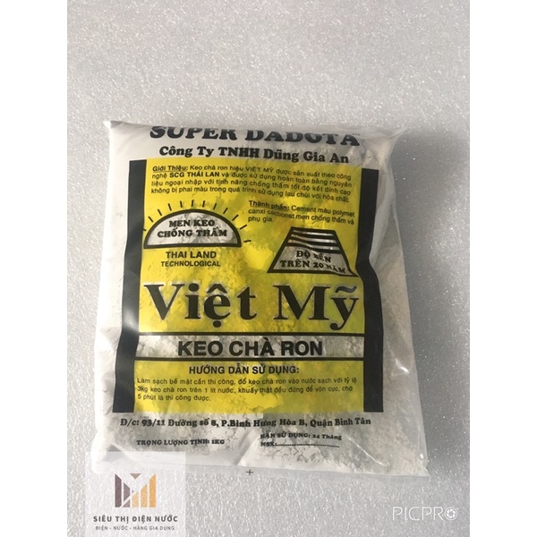 bịch Keo chà ron gạch Việt Mỹ bịch 1Kg | Shopee Việt Nam