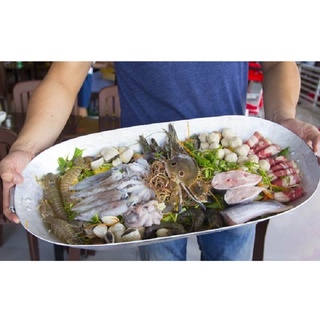 Khay lẩu , Nồi lẩu cá chép om dưa bằng nhôm tiện lợi