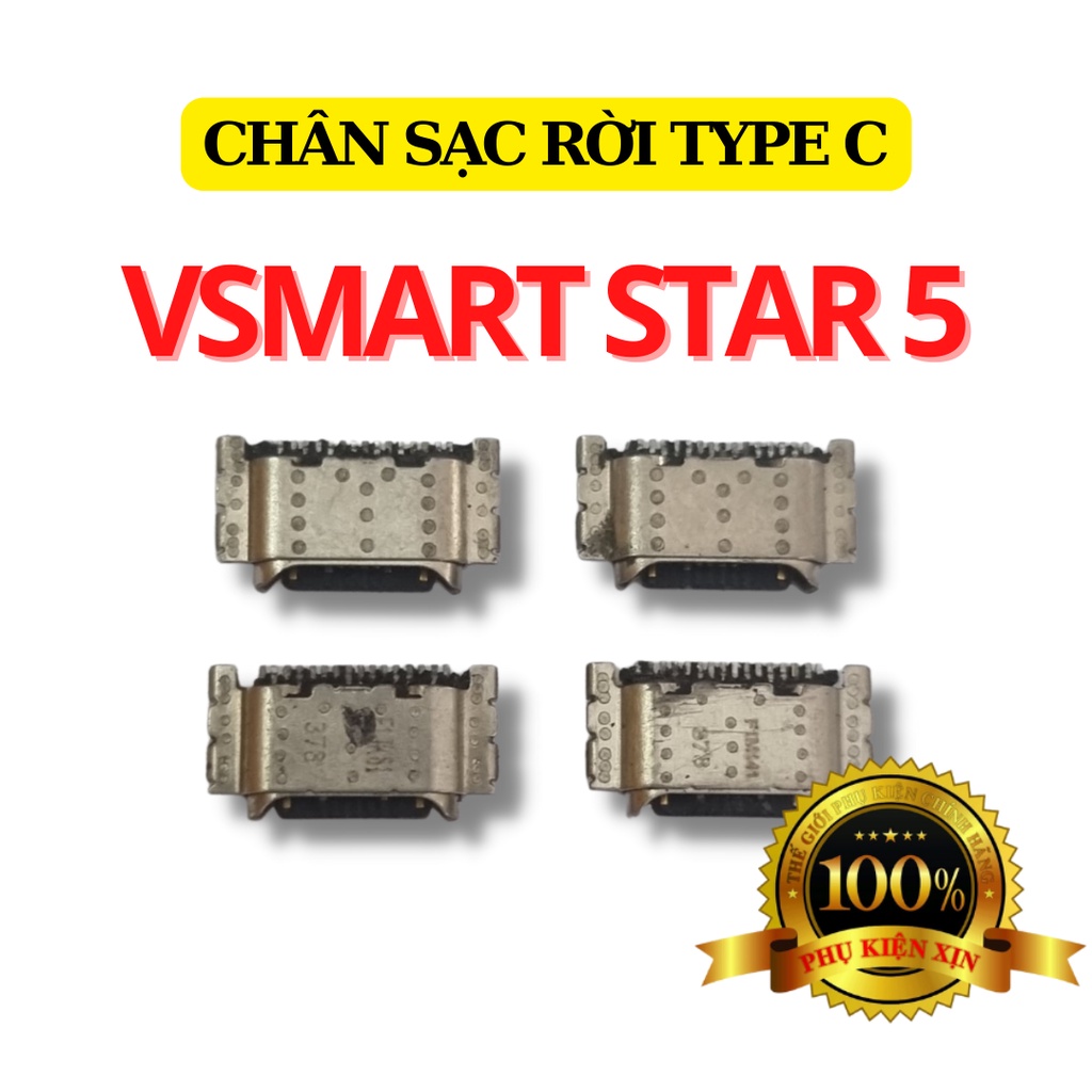 Chân Sạc Rời Vsmart STAR 5 Type C Dùng Thay Thế Hàng Chính Hãng