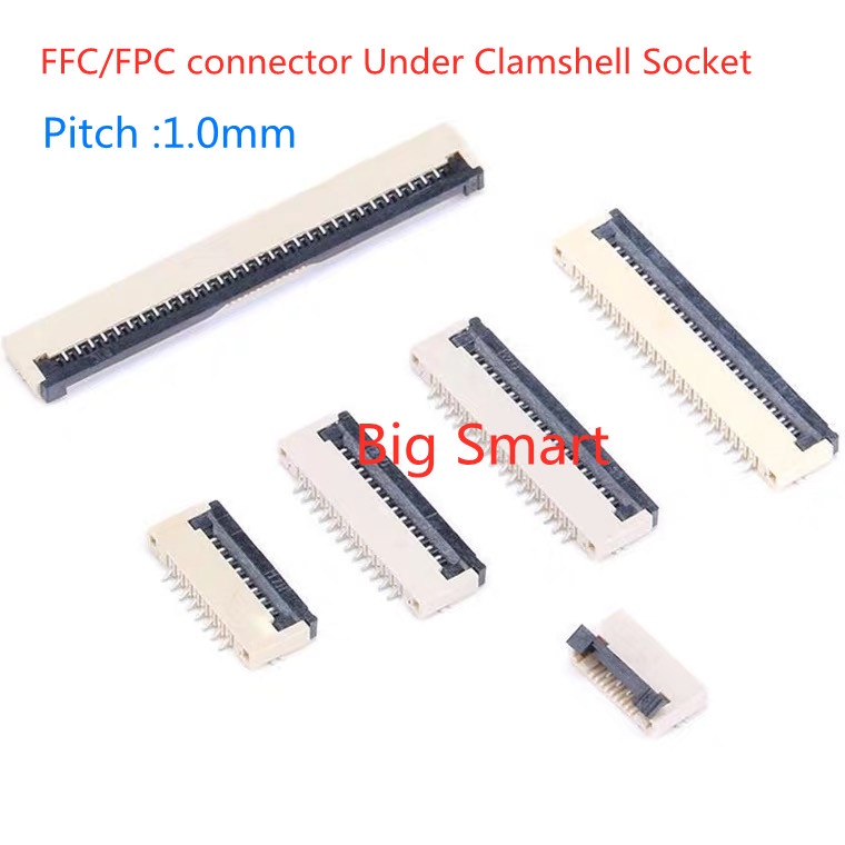 Set 10 Đầu Nối FPC 1.0mm 4P 5P 8P 10P 12P 16P 20P 24P 30P-40P 1mm ...