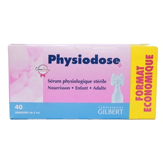 [XẢ HÀNG-DATE T01/2027]Nước Muối Sinh Lý Physiodose Pháp Tép Hồng Có Tem Chính Hãng
