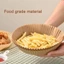 Set 50 Miếng Giấy Lót Nồi Chiên Hình Khuôn Bánh - Giảm Thiểu Tối Đa Dầu Mỡ Bám Vào Nồi Chiên(có vỉ)